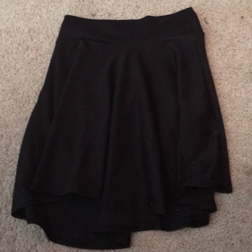 Black Skater Skirt